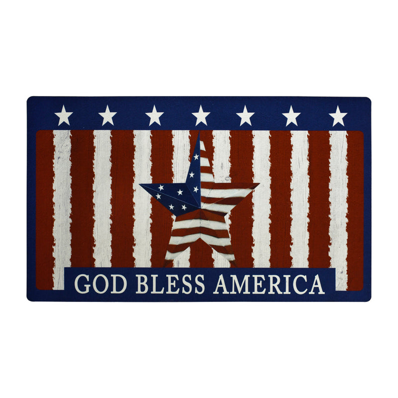 Doormat God Bless America