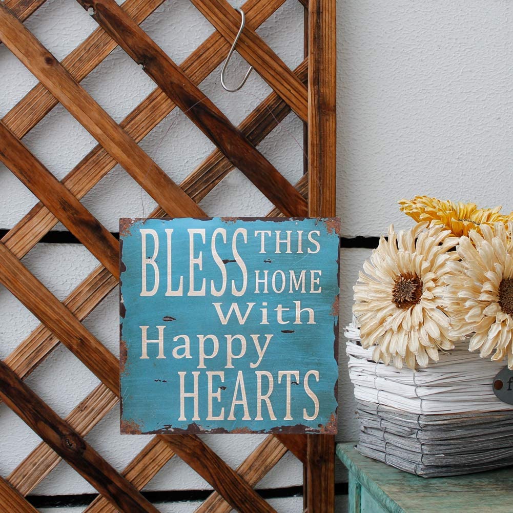 Vintage Metal Wall Sign Love