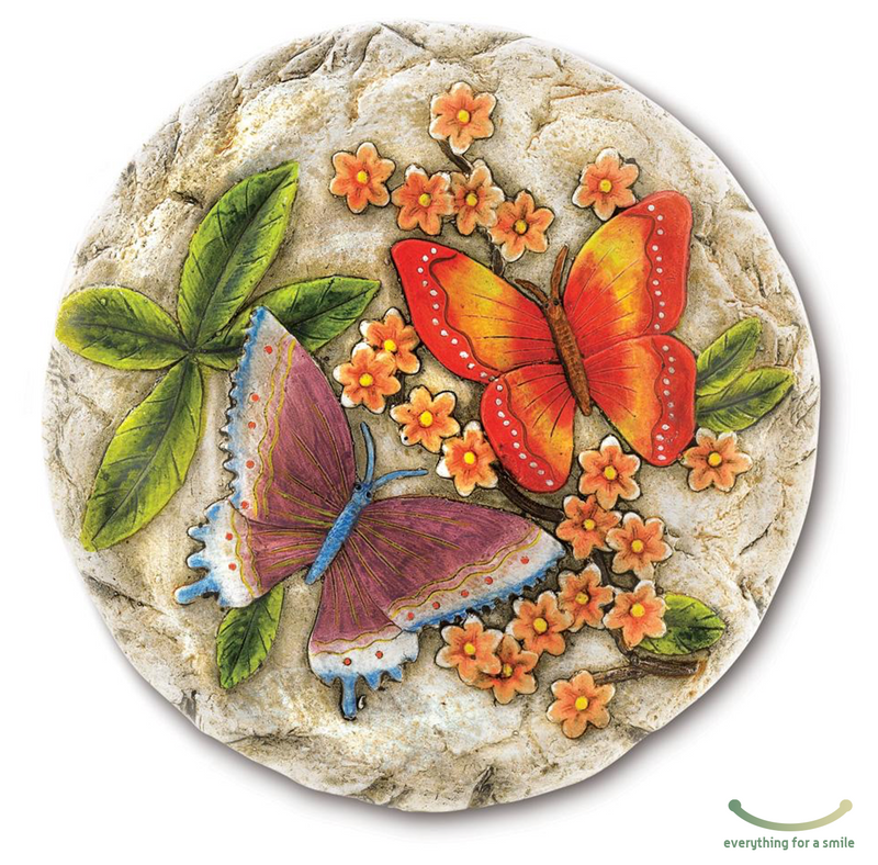 decorative stepping stone - butterfly