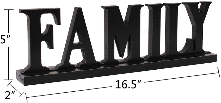 Rustic Wood Sign Family