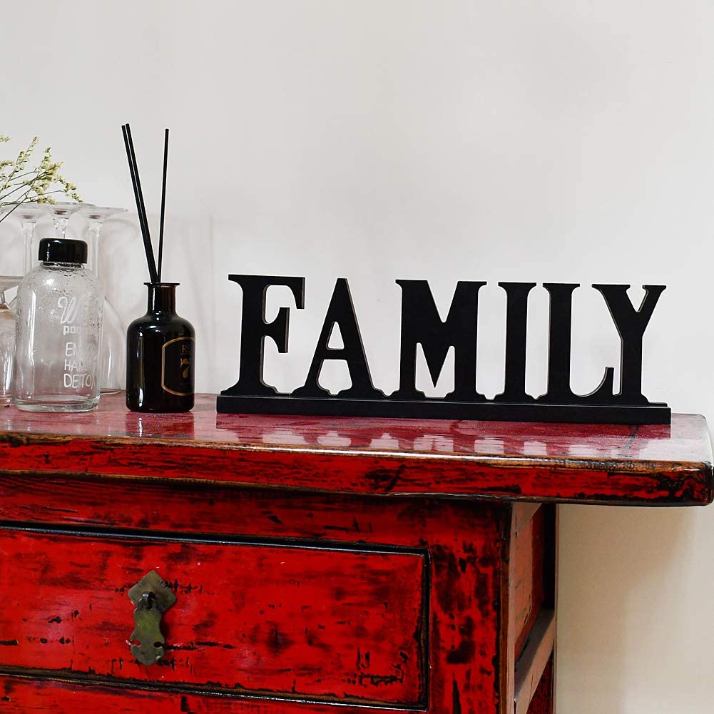 Rustic Wood Sign Family