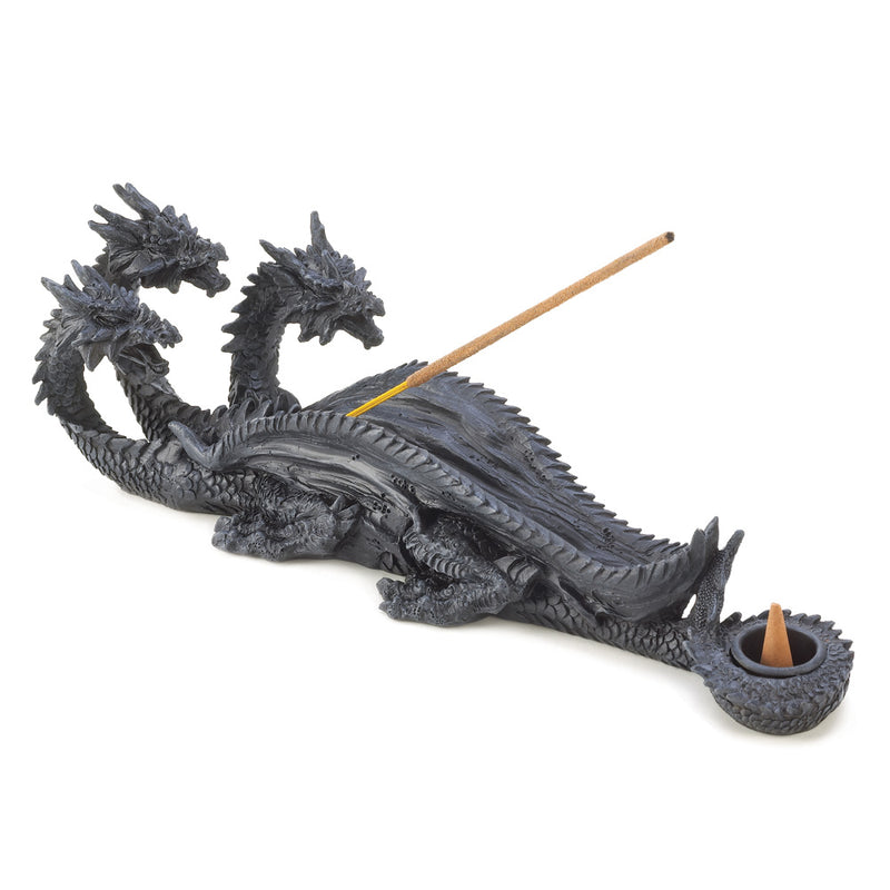 Triple-head Dragon Incense Burner