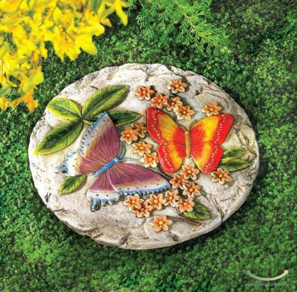 decorative stepping stone - butterfly