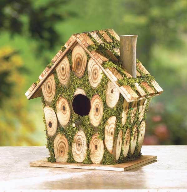 Moss-edged Bird House