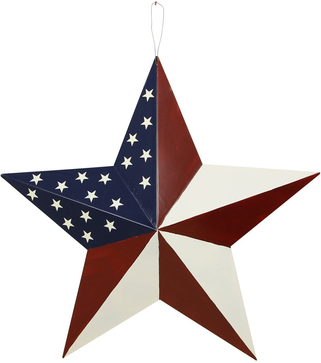 Metal American Barn Star 21"