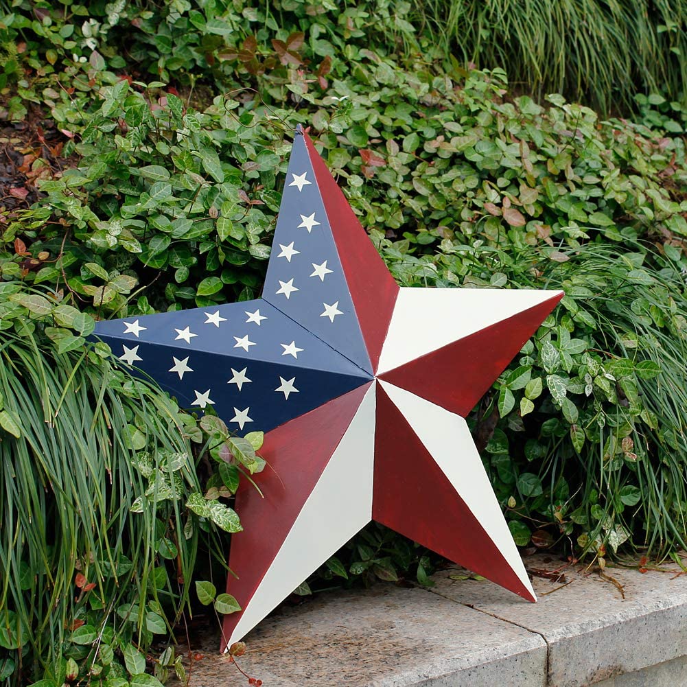 Metal American Barn Star 21"