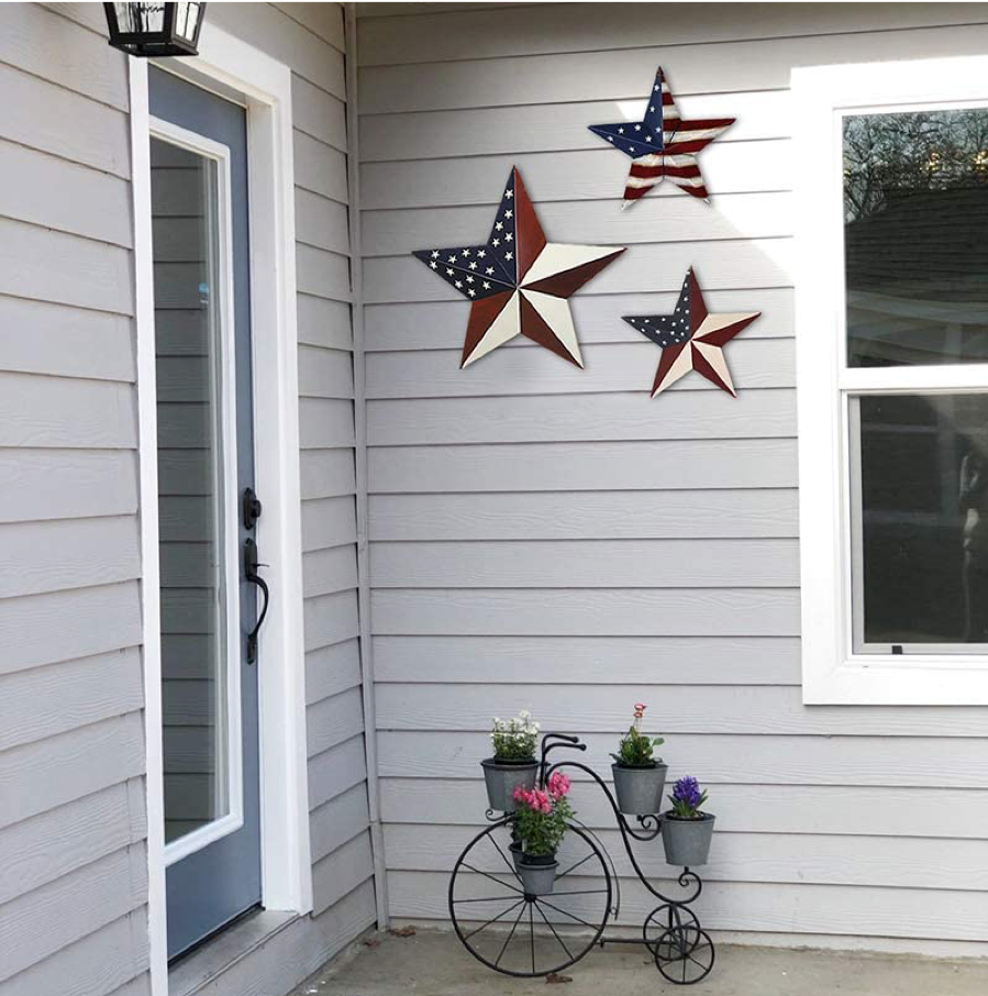 Metal American Barn Stars Collection