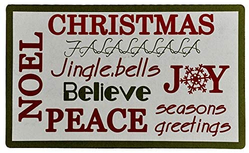 Christmas Doormat Peace