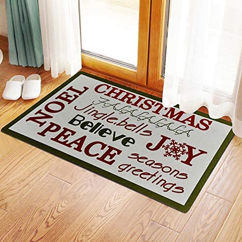 Christmas Doormat Peace