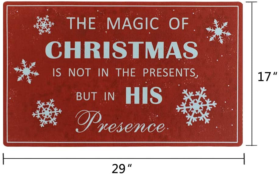 Christmas Doormat Magic