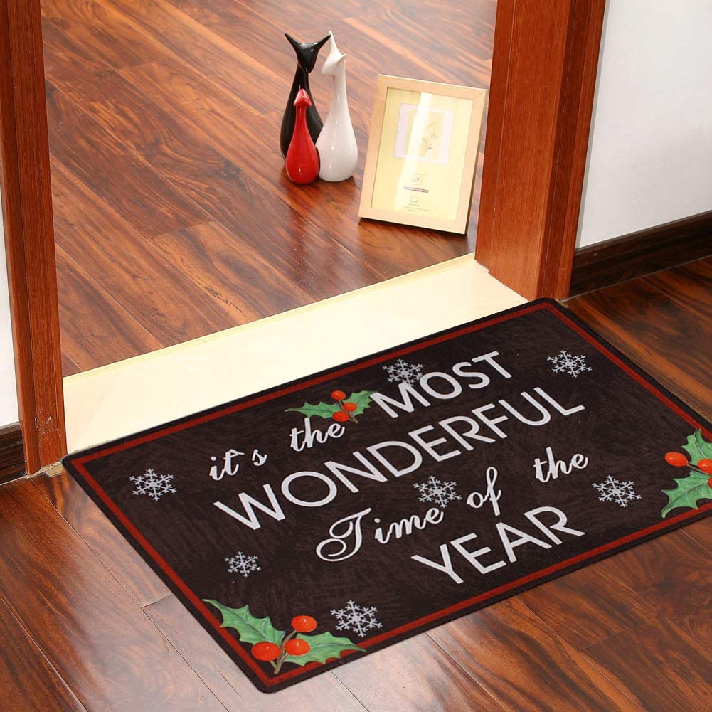 Christmas Doormat Most Wonderful Time