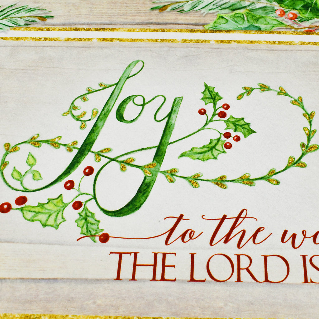 Christmas Doormat Joy To The World
