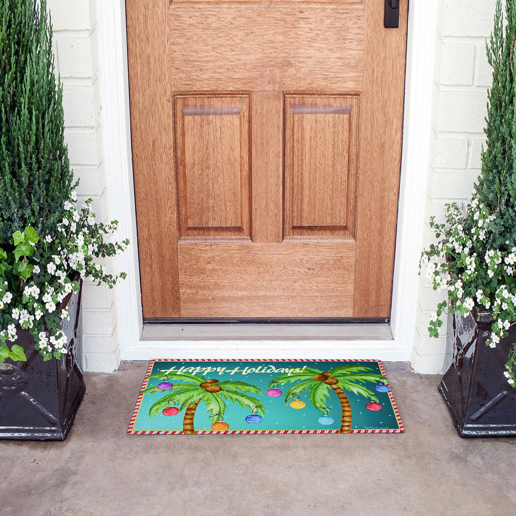 Christmas Doormat Happy Holidays