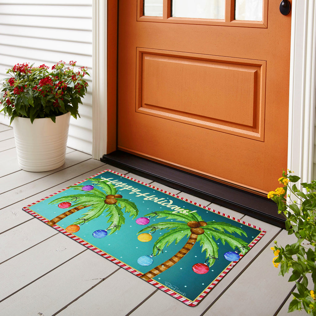 Christmas Doormat Happy Holidays