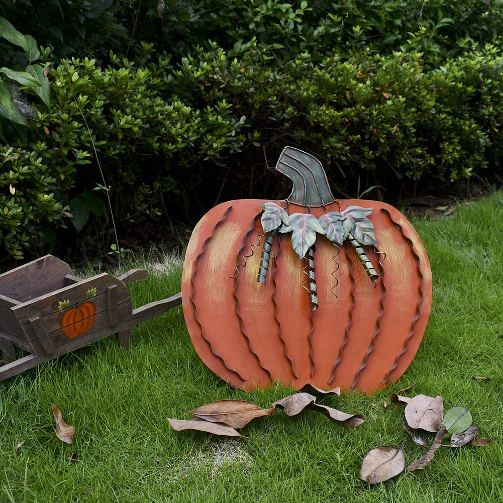 Metal Pumpkin 18,5"