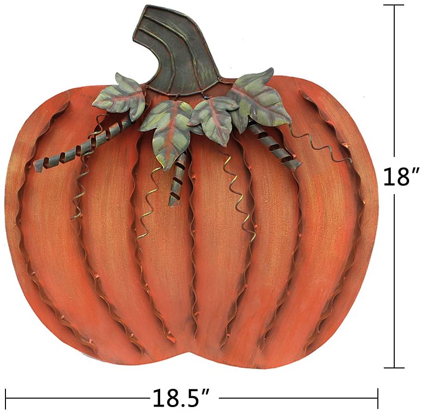 Metal Pumpkin 18,5"