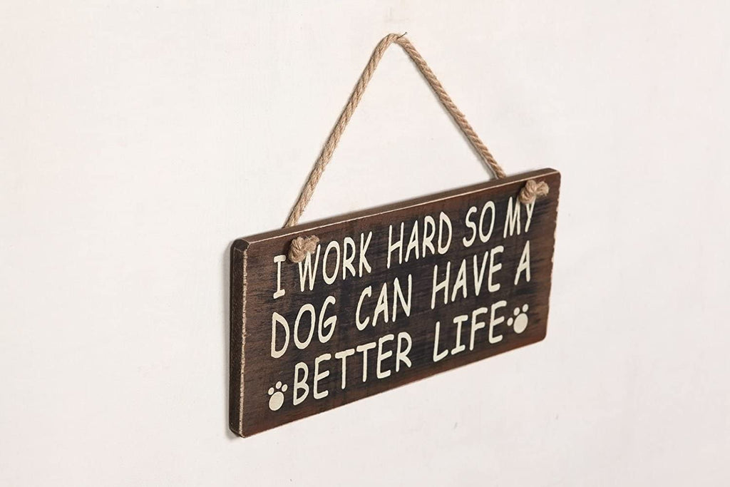 Wooden Wall Sign Cat / Dog lovers