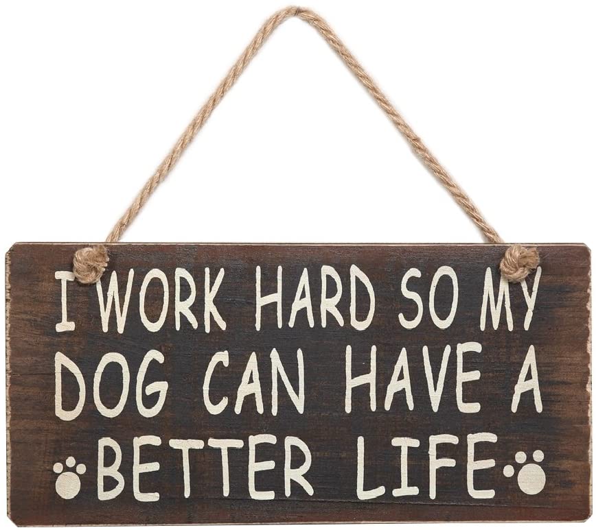 Wooden Wall Sign Cat / Dog lovers