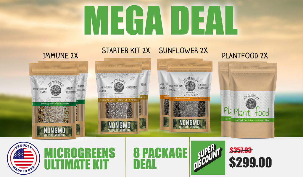 Ultimate S.O.S Microgreens Kit
