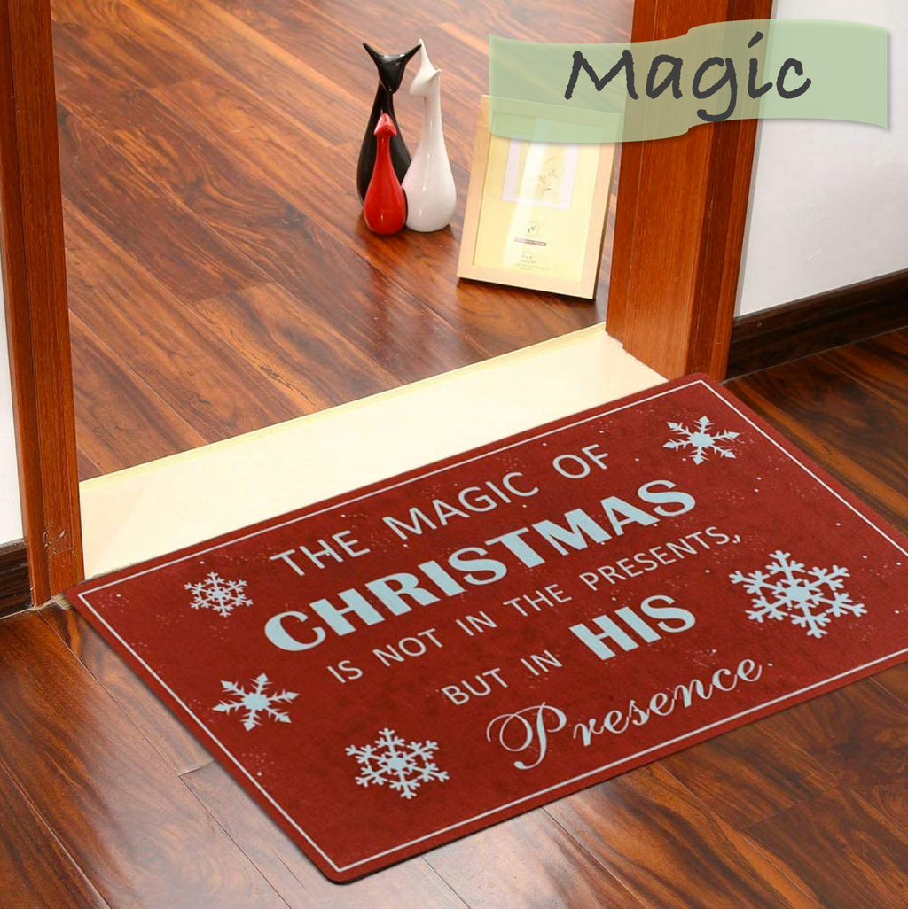 Christmas Doormat Dear Santa