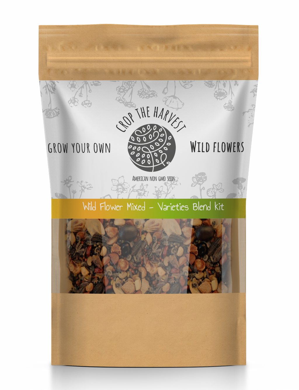Wild Flower Mixed 18 Varieties Blend Kit