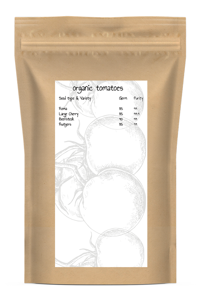 Organic Mixed Tomatoes Seed Kit