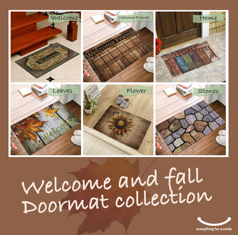 Doormats Welcome Fall